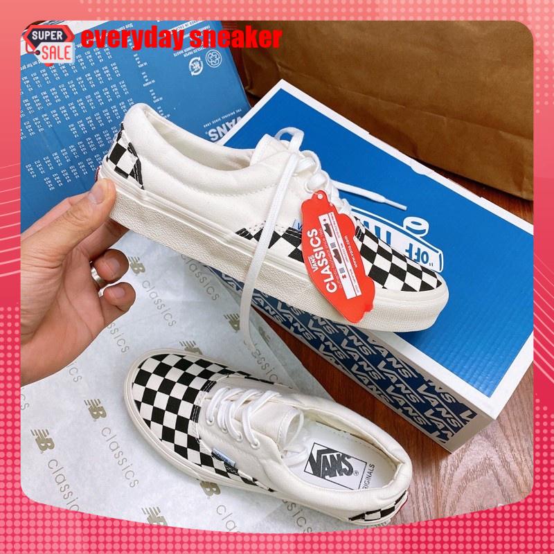 Checked womens store vans