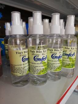 Tinh Dầu Xịt Thơm Phòng, Quần Áo, ga gối comfort 100ML
