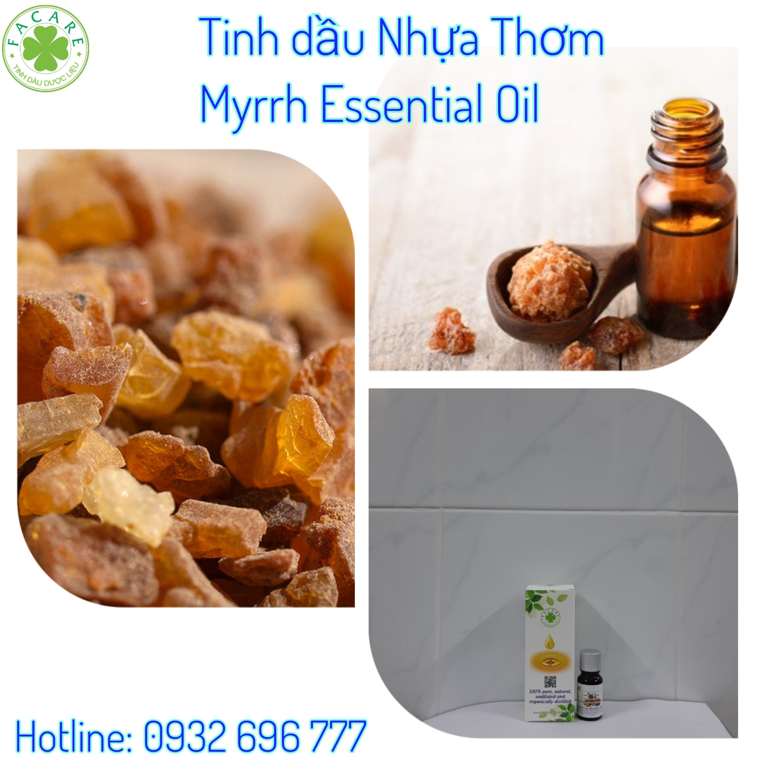 Tinh dầu nhựa thơm Myrrh Essential Oil - 10ml