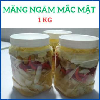 Măng ngâm Mắc mật chua cay rất thơm ngon giao nhanh 2h. Hộp măng ngâm 1kg