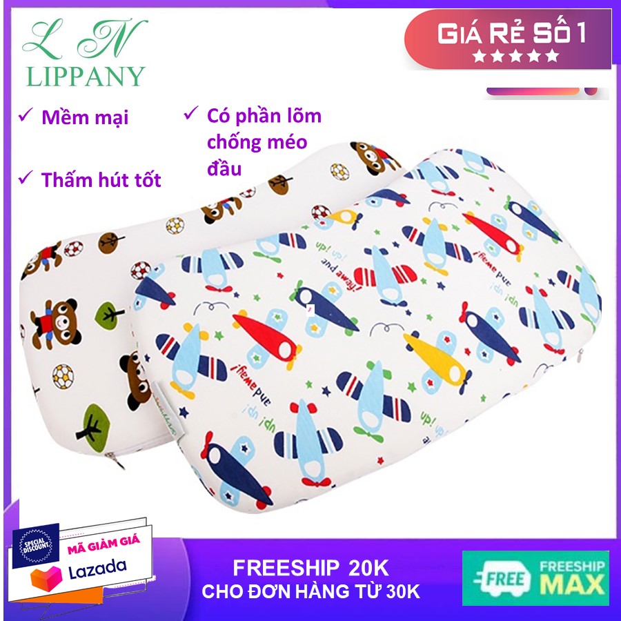 Gối cao su non cao cấp cho bé sơ sinh hàng đẹp,gối cao su non chống méo đầu cho bé sơ sinh,gối cao su non chống méo đầu cho bé sơ sinh, nhiều màu