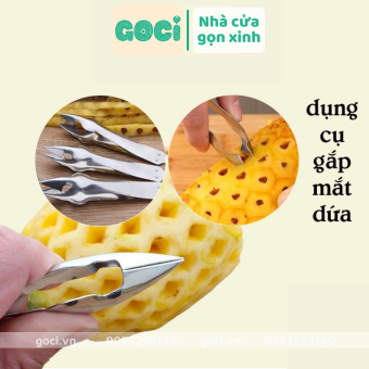 Dụng cụ gắp lấy mắt dứa thần tốc gọt mắt dứa nhanh gọn siêu tiện lợi