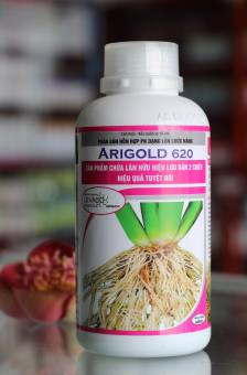Phân bón lá Arigold 620 An Phát Nông Lân Hữu Hiệu Lưu Dẫn Hai Chiều Ra Rễ Giải Độc Phèn Ngăn Ngừa Bướu Rễ Tuyến Trùng Rễ
