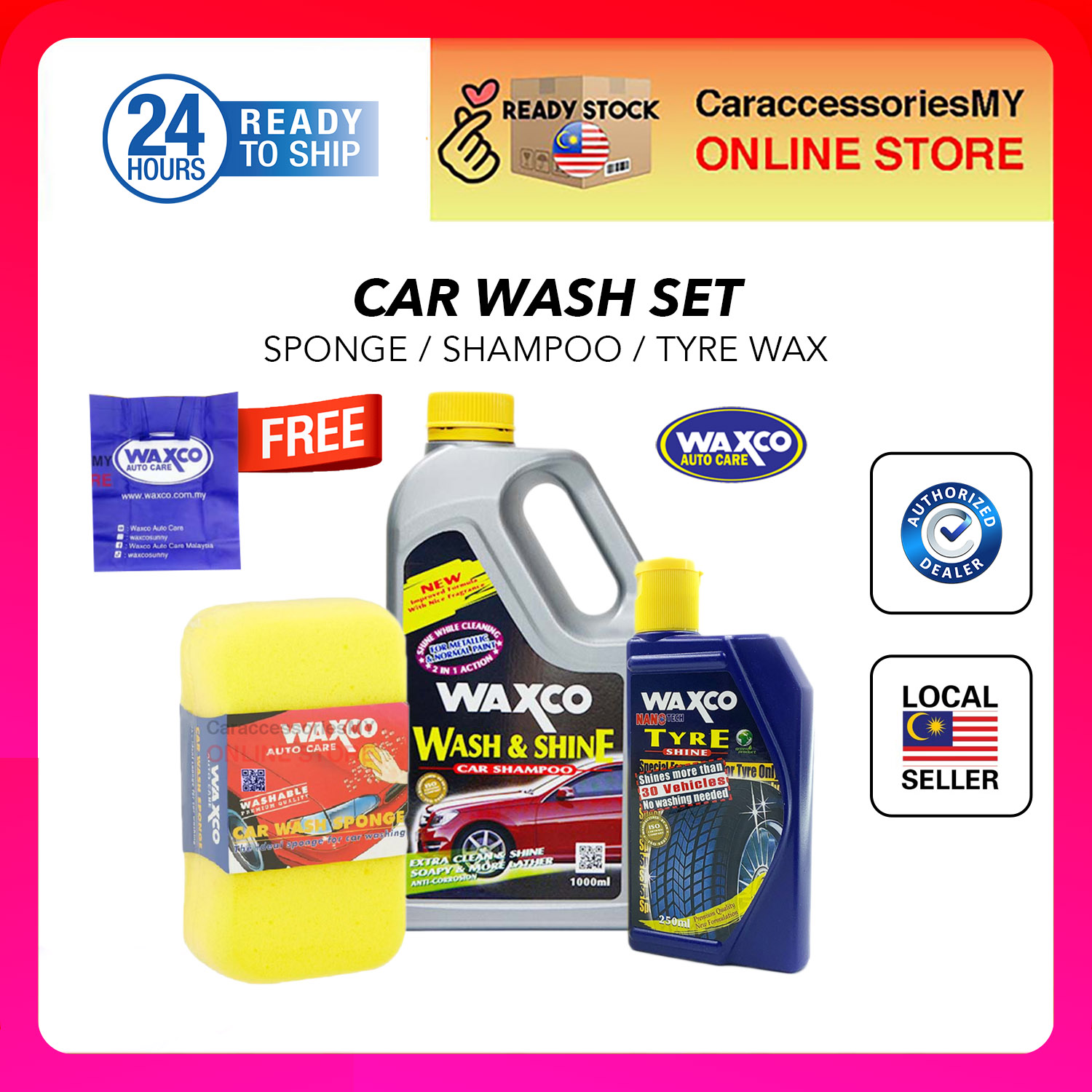 Wash & Wax Car Shampoo 1000 ml – WAXCO Auto Care