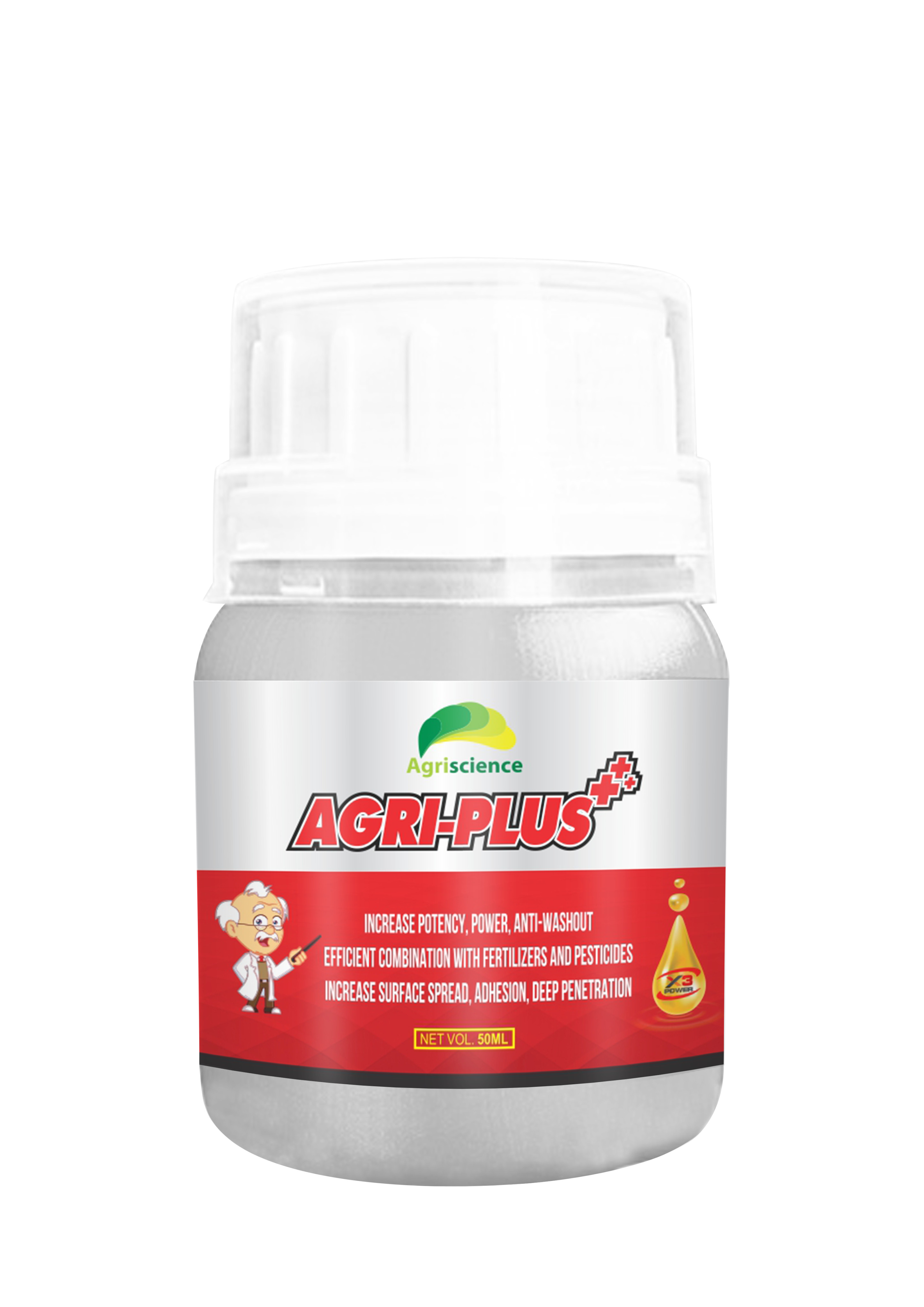 Phân bón lá Sinh học VI LƯỢNG AGRI-PLUS+++ chại 50ml (HGCT1)