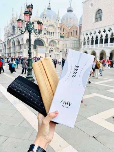 Đai Nịt Bụng Định Hình Eo Amy Sline Gen Nịt Bụng Định Hình Giúp Eo Thon Giảm Mỡ Hàn Quốc