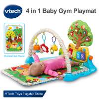 VTech ชุดเล่นยิมเรืองแสงดนตรี 4-in-1 ยิมเปียโนเด็ก สำหรับเด็กชายหญิง 0 เดือนขึ้นไป ของขวัญทารกแรกเกิด VTech 4 in 1Musical Glow Gym Playset Play Piano Gym Baby Boys Girls 0 month + New Born Toys Gifts 80-190600