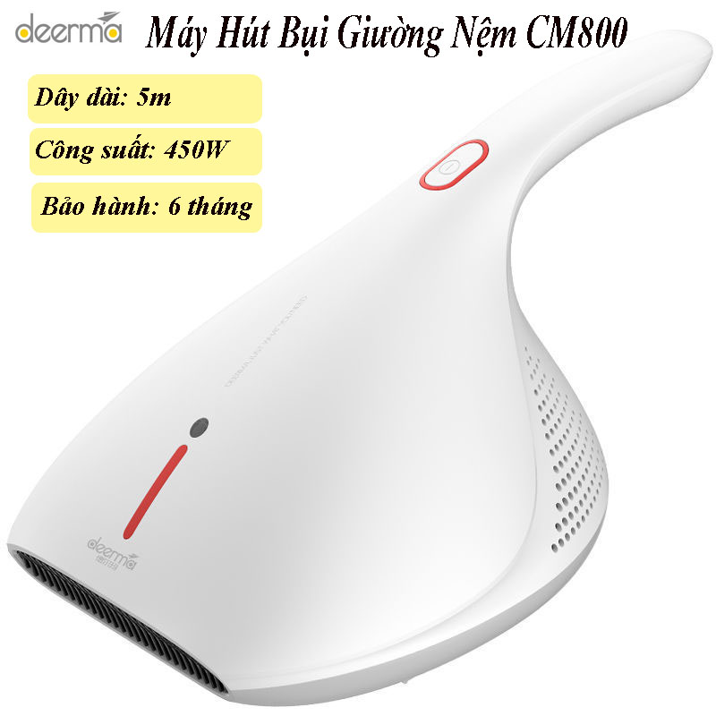 Máy Hút Bụi Giường Nệm CM800 Công Suất 450W - Máy Hút Bụi Mịn Diệt Khuẩn Bằng Tia UV