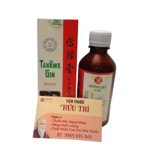 FREESHIP_ Đương Quy Cao – T.an K.w.e G.in Siro 200ML_Thảo Dược Thiên Nhiên 123