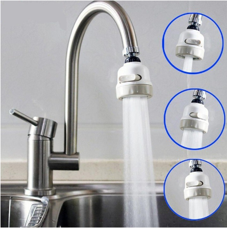 Đầu vòi tăng áp,Đầu vòi tăng áp rửa bát -3 chế độ phun cực mạnh- xoay được