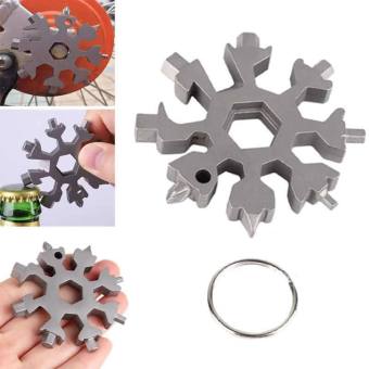 Tua vít mini 8 đầu đa năng,Tua vít bông tuyết có thể làm móc khóa , đồ khui bia