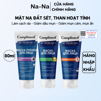 Mặt nạ đất sét giảm mụn Compliment macka 80ml