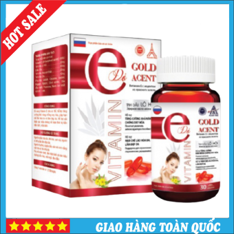 VITAMIN E Đỏ - Gold Acent - Chống Oxy Hóa - Hạn Chế Lão Hóa Da - Làm Đẹp Da