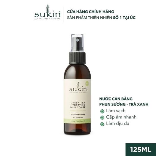 Bộ 3 sản phẩm giảm mụn Sukin