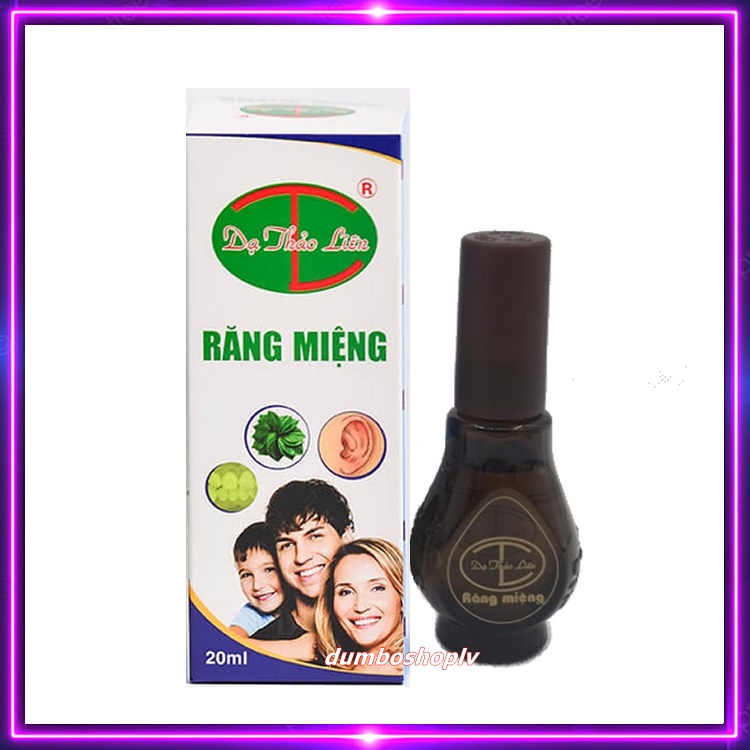 (siêu sale) tinh dầu răng miệng dạ thảo liên chính hãng 20ml