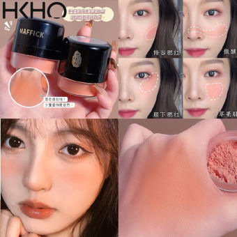 HKHO Phấn Má Hồng Phấn Má Mềm Mịn Phấn Má Trang Điểm Tạo Khối Cho Mặt