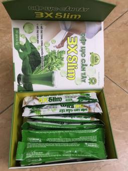DIỆP LỤC CẦN TÂY 3X SLIM- THỨC UỐNG CHO NGƯỜI ĂN KIÊNG, GIẢM CÂN