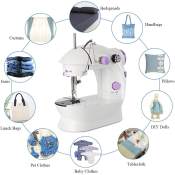 Portable Mini Sewing Machine with Foot Pedal - Perfect for Beginners