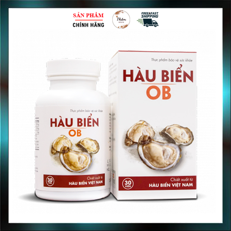 Hàu biển OB - viên uống tinh hàu biển hỗ trợ tăng cường sinh lý nam