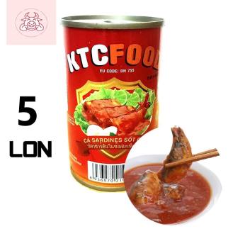 COMBO 5 HỘP CÁ MÒI XUẤT KHẨU KTC FOOD