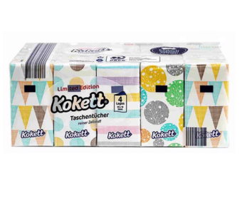 Giấy ăn Kokett 30 túi nhỏ Germany