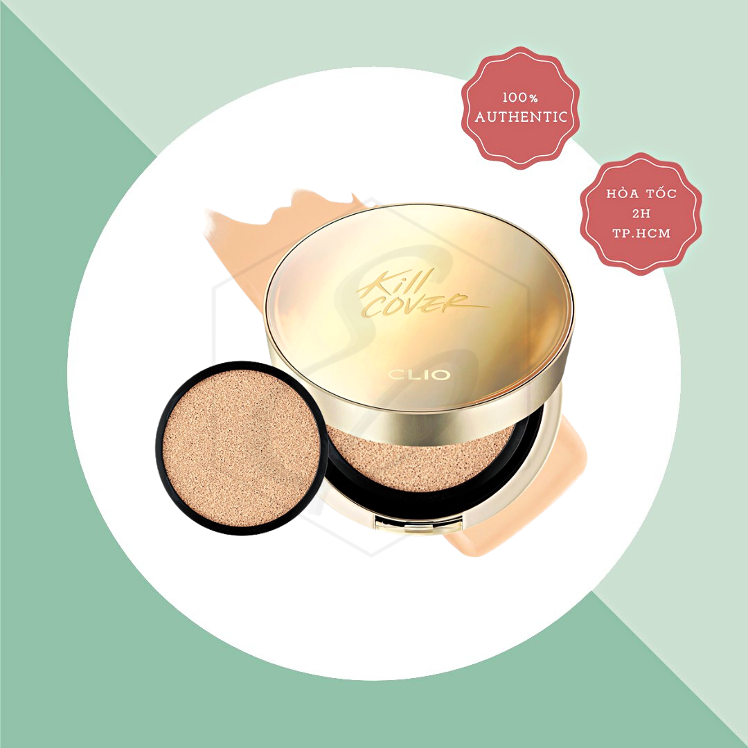 Phấn nước clio kill cover cica serum cushion spf 50 pa+++