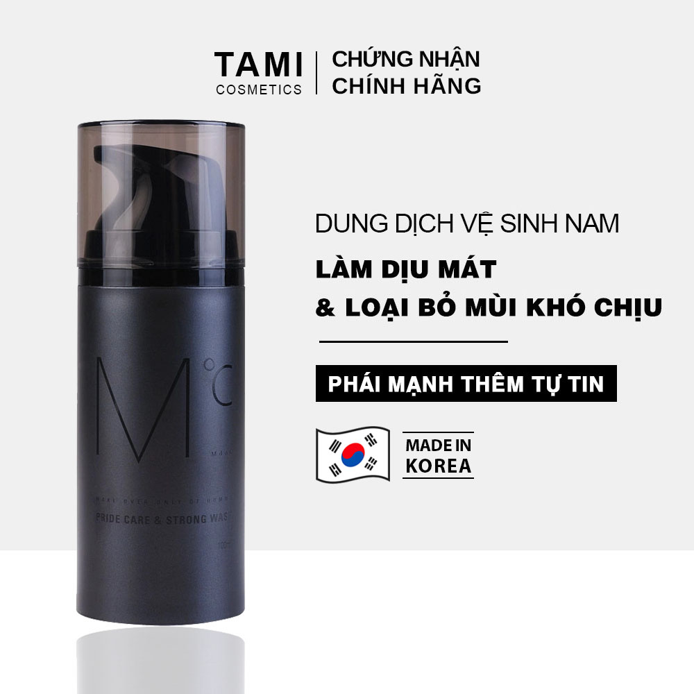 Dung dịch vệ sinh nam mdoc pride care & strong wash 100ml tm-md022