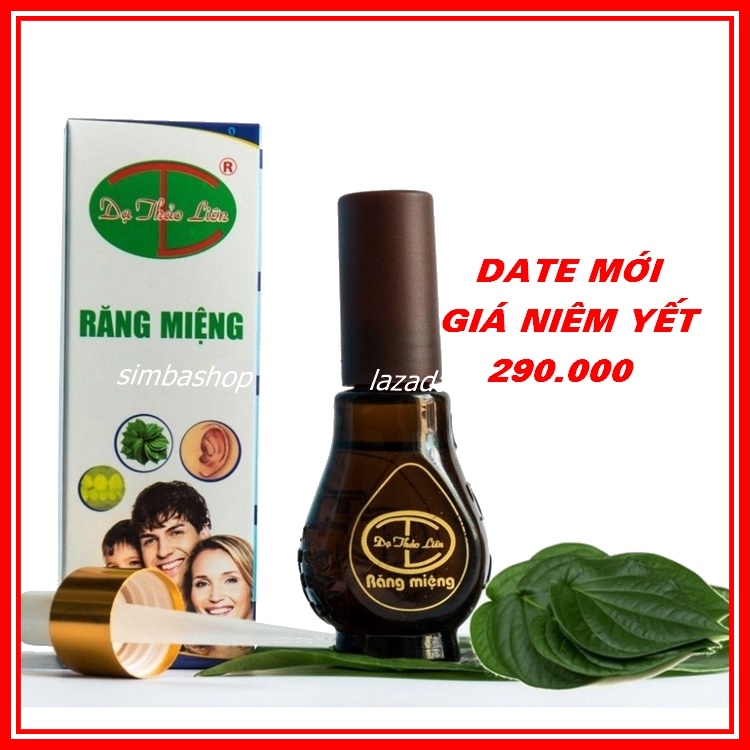 Tinh dầu răng miệng dạ thảo liên lọ 20ml hỗ trợ sâu răng, viêm lợi, hôi miệng
