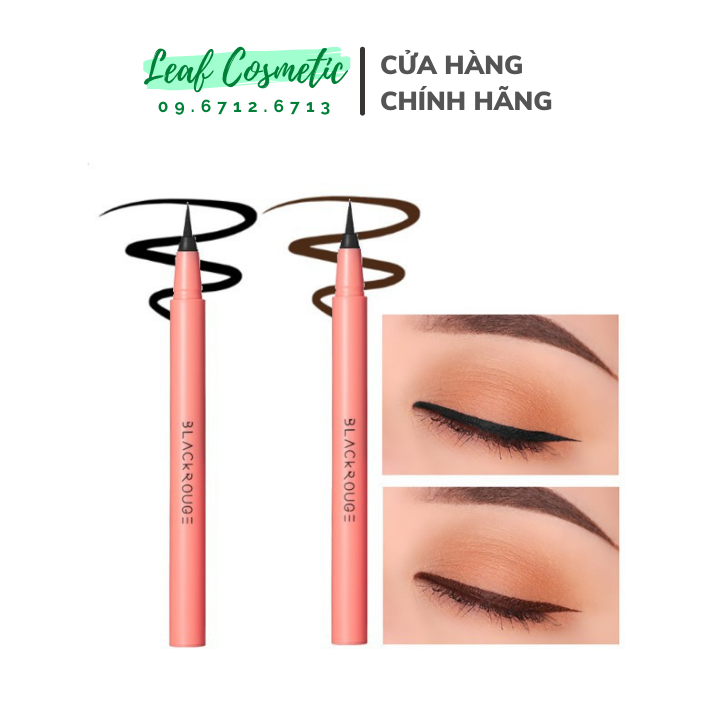 Kẻ mắt nước chống trôi không lem Black Rouge Power Proof Pen Liner