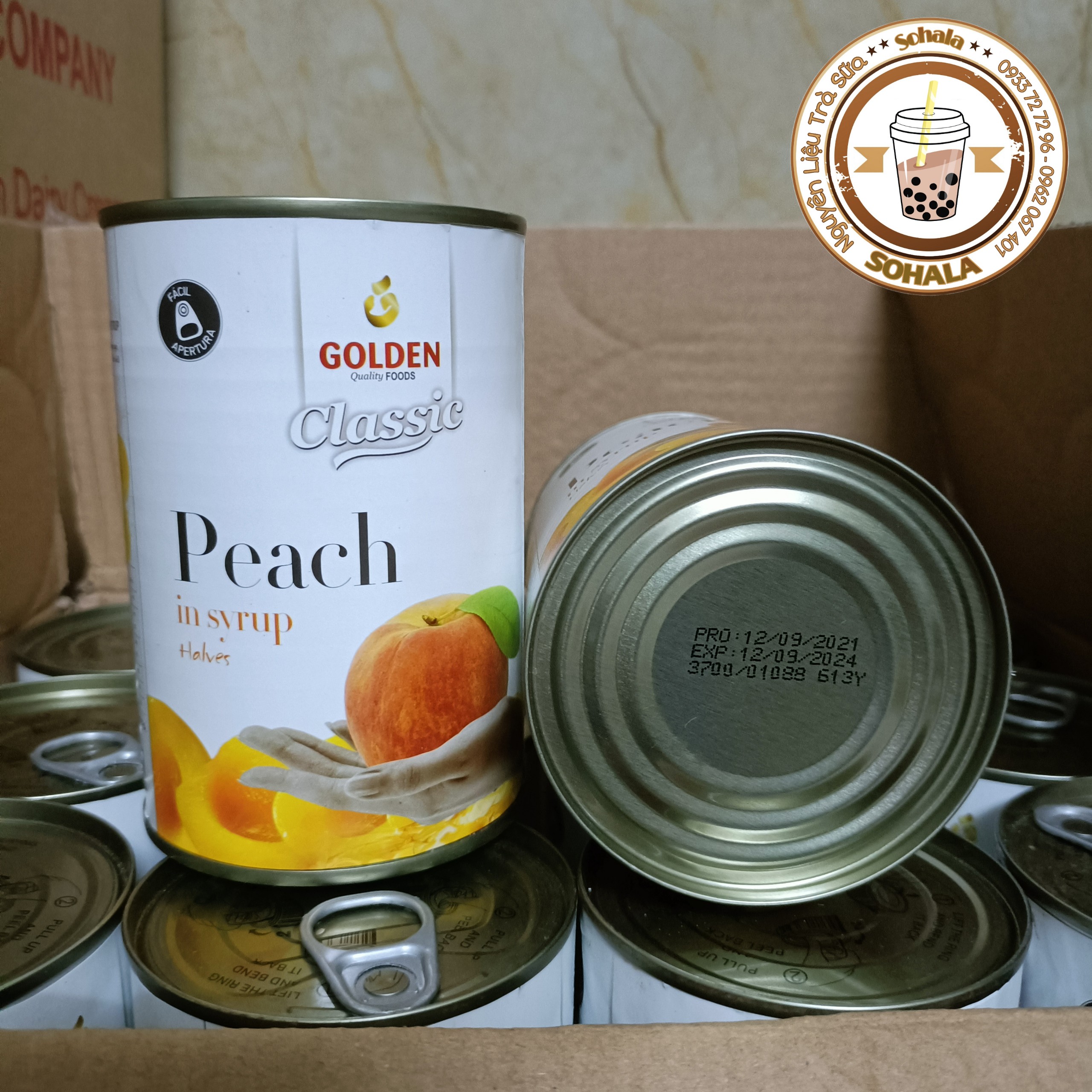 Đào ngâm Golden Classic 425g