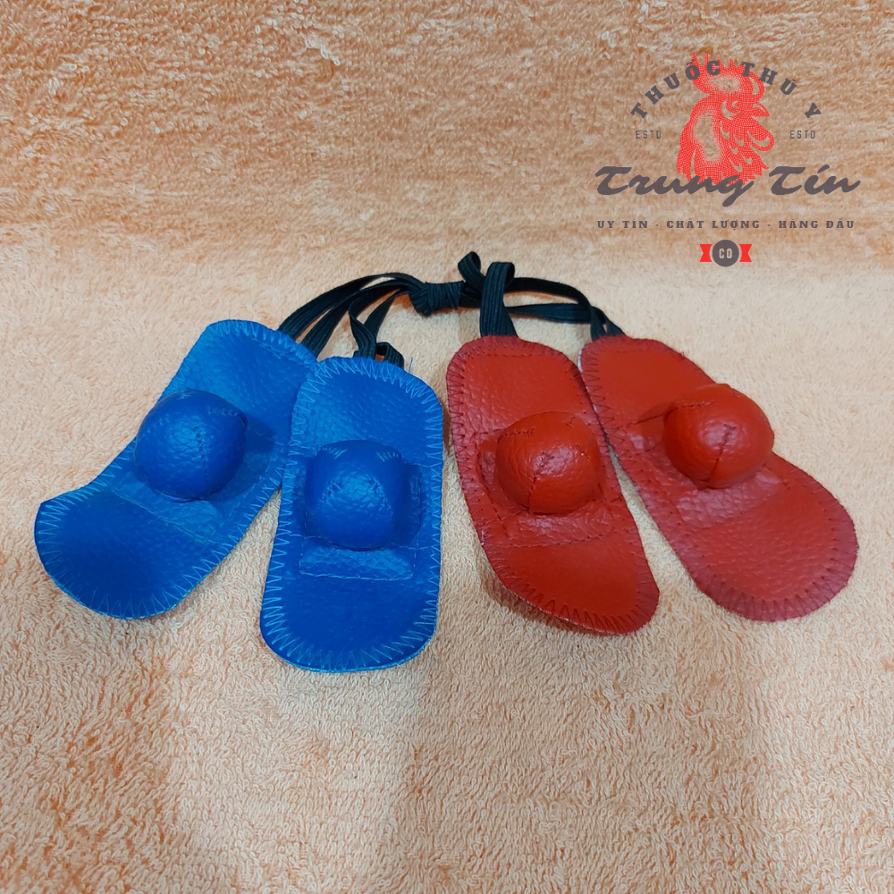 (2 CẶP DÀNH CHO 2 CON GÀ) bịt cựa da thái lan - BAO ÊM