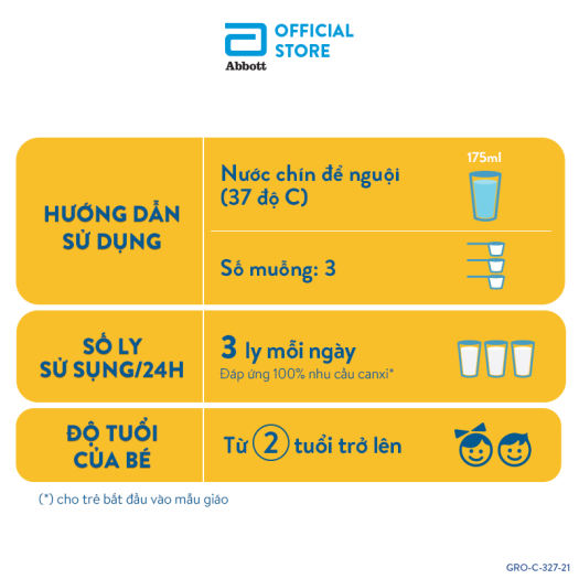 Sữa bột Abbott Grow 4 400g