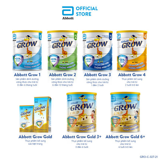 Sữa bột Abbott Grow 4 400g