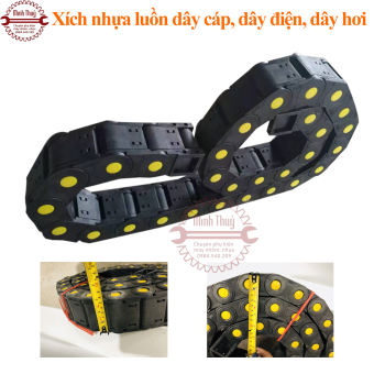 Xích nhựa luồn dây cáp, dây điện, dây hơi