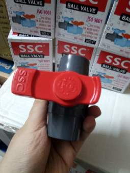 Van khóa bi nhựa ống nước PVC 21 27 34 42 48 60, sản phẩm có độ bền cao, chất lượng tốt, cam kết hàng nhận được giống với mô tả