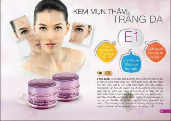 Kem mụn thâm trắng da E1 Ediva 10gr