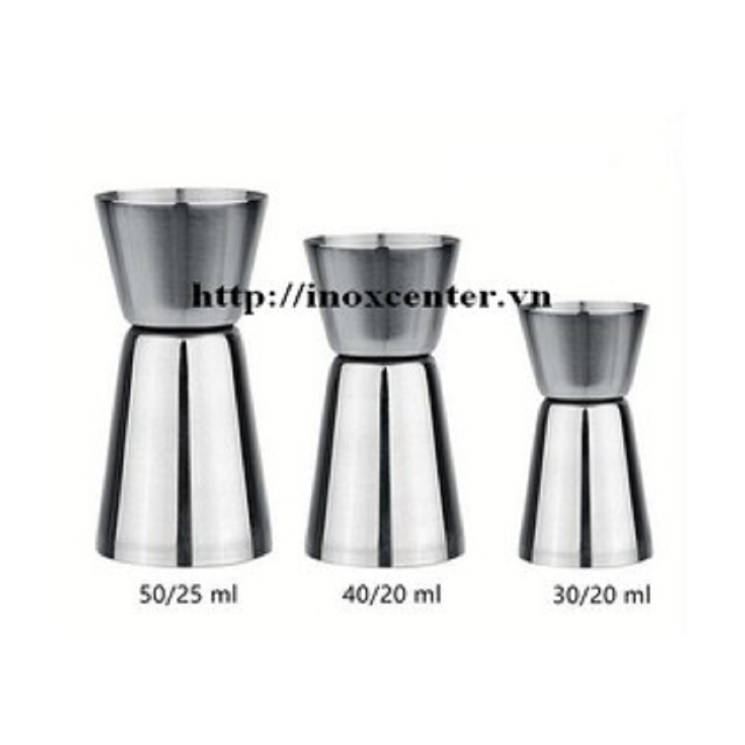 Ly đong định lượng pha chế inox 2 đầu cao cấp |inoxcenter86