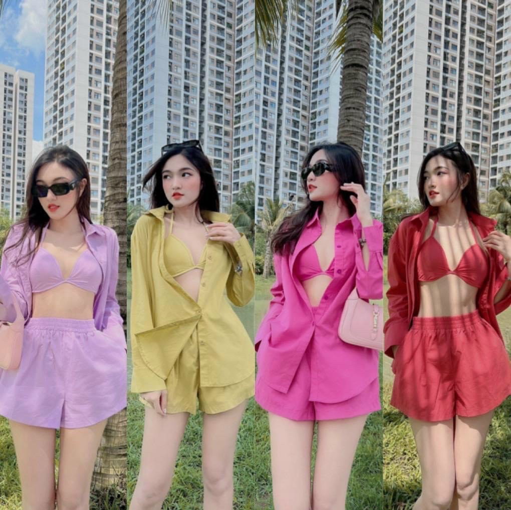 Sét bộ 3 món vải thô cao cấp cực hot.
