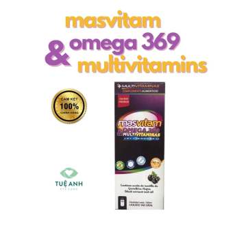 MASVITAM OMEGA 369 + MULTIVITAMINAS – Bổ sung Vitamin và Omega 3,6,9