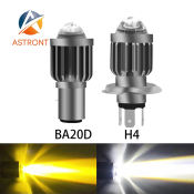 Astront BA20D H4 LED Motorcycle Headlight Spotlight