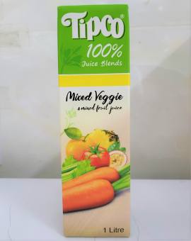 NƯỚC ÉP RAU CỦ & TRÁI CÂY [Thailand] TIPCO Mixed Veggie & Fruit Juice (halal)