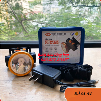 Đèn pin led, đèn bin siêu sáng, đèn pin đội đầu G8 A4 mini