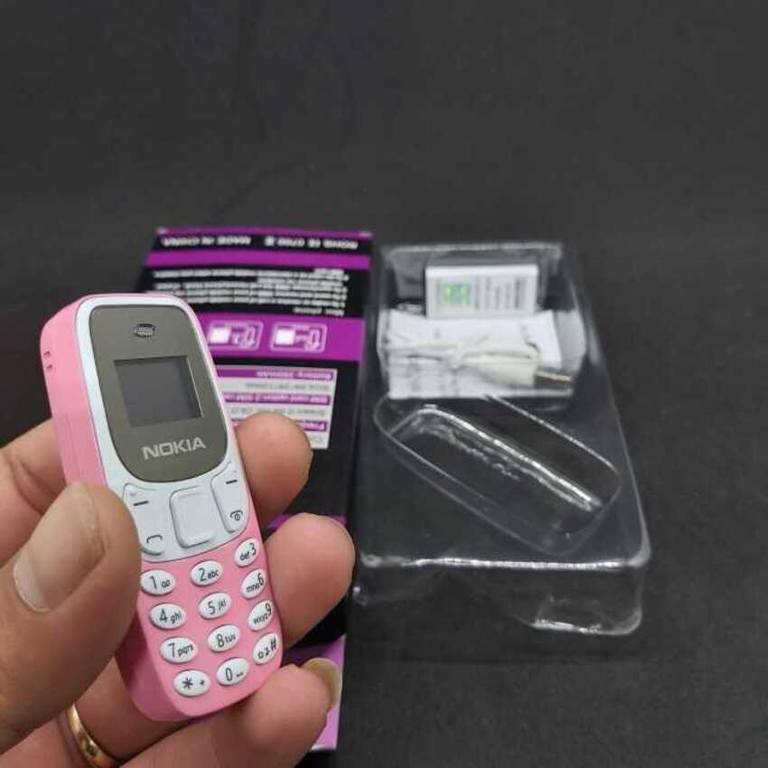 Điện Thoại Mini Pin Trâu 3310 màu Hồng Rose (Mã SP: N3310-BM10) – Điện Thoại Siêu Nhỏ 3310 2 sim 2 sóng âm thanh cực to có thể kết nối SmartPhone - Điện thoại pin trâu – Nghe nhạc mọi nơi