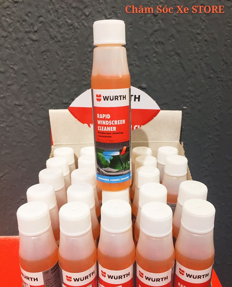 Nước rửa kính xe ô tô - wurth rapid windscreen cleaner