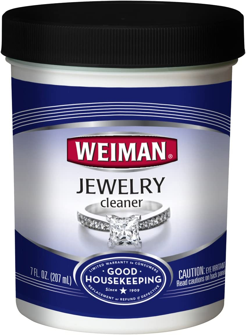 Weiman Jewelry Polish Cleaner and Tarnish Remover Wipes - 20 Count - Use on  Silver Jewelry Antique Silver Gold Brass Copper and Aluminum 20 Count (Pack  of 1)