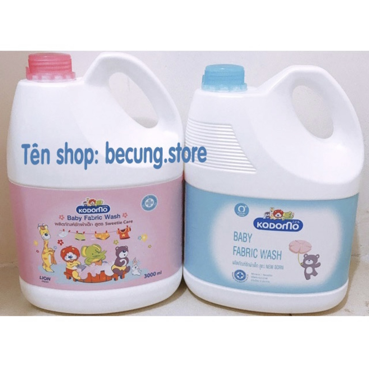 Nước giặt cho bé kodomo thái lan 3000ml hsd 2025