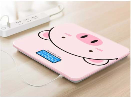 tops [GIẢM 7 TỐI ĐA 500K][HÀNG TỐT] Cân điện tử gia đình - Cân điện tử sử dụng pin - Bền tốt độ chính xác cao