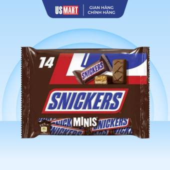 Socola Snickers Minis 275g (14 Thanh)