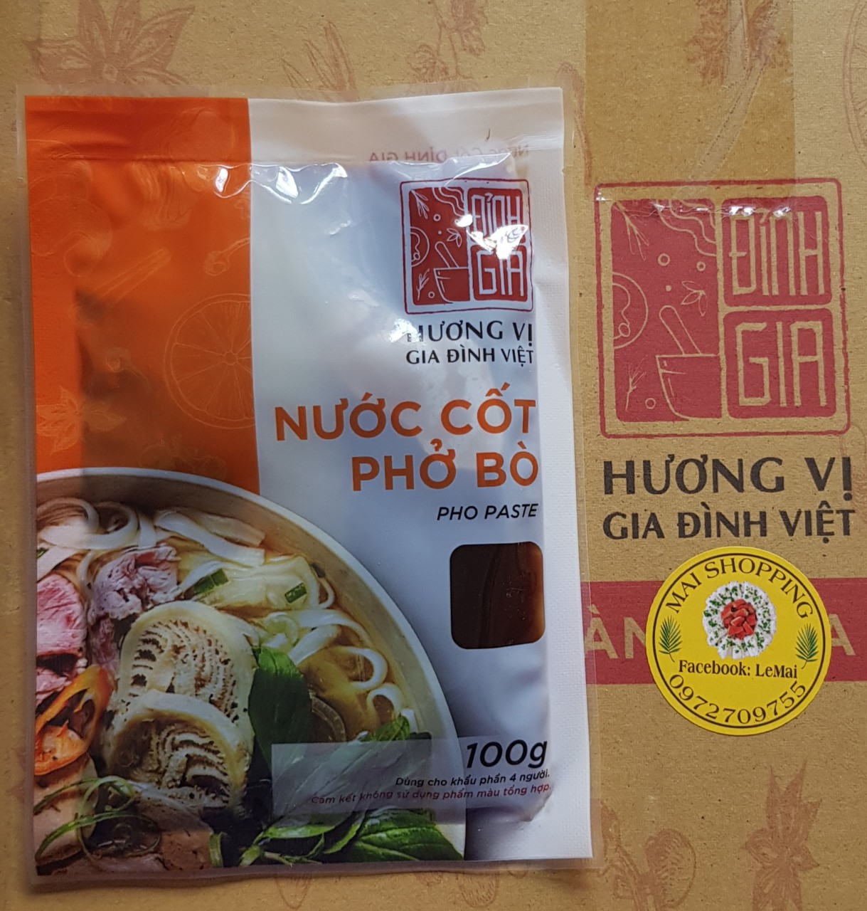 Nước cốt phở bò đỉnh gia date 4/2025