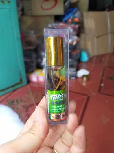 3 CHAI DẦU SÂM LĂN THẢO DƯỢC THÁI LAN CHÍNH HÃNG (GREEN HERB OIL) CẢM GIÁC  THOẢI MÁI, THƯ GIÃN